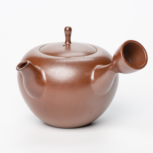 大槻俊　紫泥薪窯　横手急須071