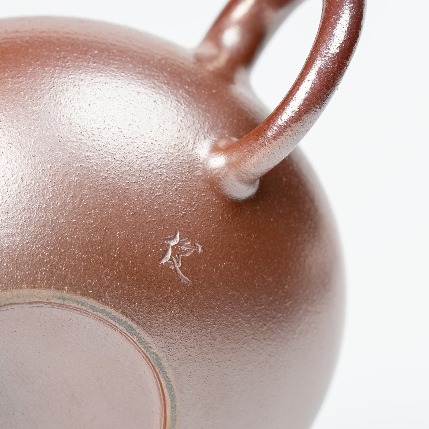 Shun Otsuki Purple clay wood-fired kiln teapot 070